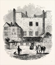 [Exterior Beauchamp Tower from the Parade, c 1845, London, England, engraving 19th century,