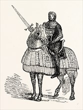 Norman Crusader, engraving 19th century