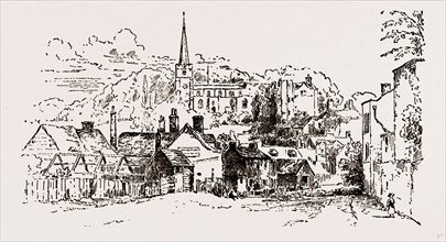 HARROW, from a Pencil Sketch taken in 1817, UK