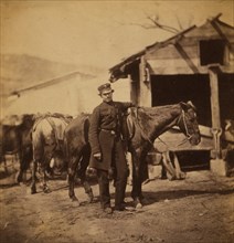 Captain Bathurst, Grenadier Guards, Crimean War, 1853-1856, Roger Fenton historic war campaign