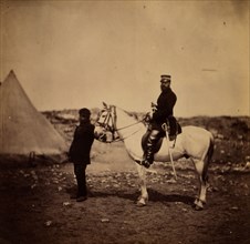Mr. Thompson, Commissariat, Crimean War, 1853-1856, Roger Fenton historic war campaign photo