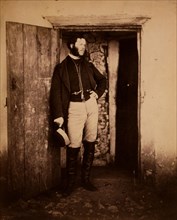 Mr. Angel, postmaster, Crimean War, 1853-1856, Roger Fenton historic war campaign photo