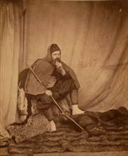 A Zouave, Crimean War, 1853-1856, Roger Fenton historic war campaign photo