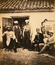 Railway officials, messrs. Swan, Cadell, Middleton, Howse, & Kellock, Crimean War, 1853-1856, Roger