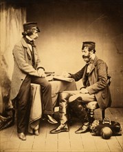 The sanitary commission, Crimean War, 1853-1856, Roger Fenton historic war campaign photo