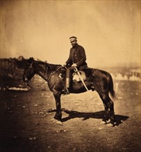 Major Hallewell, Assistant-Quarter-Master-General, Crimean War, 1853-1856, Roger Fenton historic