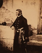 Major General Estcourt, Crimean War, 1853-1856, Roger Fenton historic war campaign photo