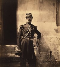 Colonel Vico, attached to the British Head Quarters, Crimean War, 1853-1856, Roger Fenton historic