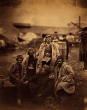 Group of Croats, Crimean War, 1853-1856, Roger Fenton historic war campaign photo