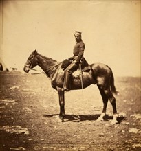 Captain Clifford, aide-de-camp to General Buller, Crimean War, 1853-1856, Roger Fenton historic war