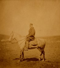 Captain Chawner, Crimean War, 1853-1856, Roger Fenton historic war campaign photo