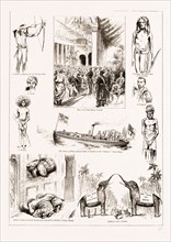 THE PRINCE OF WALES IN CEYLON, SRI LANKA, 1876
