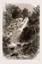 WATERFALL AT KILLARNEY, 1876