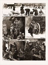 MARKET GARDENING: A WINTER'S JOURNEY TO COVENT GARDEN, LONDON, UK, 1876