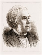 DANIEL MACNEE, ESQ., THE NEW PRESIDENT OF THE ROYAL SCOTTISH ACADEMY, 1876