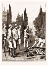 THE PRINCE OF WALES'S FIRST TIGER: JEYPORE, INDIA, 1876