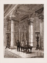DRESSING-ROOM IN THE SULTAN'S PALACE AT BEYLERBEY, 1876
