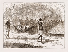 A LAME DAY, AFRICA, 1876