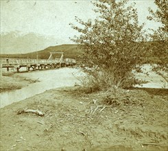 Bridge at Ogden, Utah, US, USA, Vintage photography