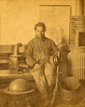 Henry, janitor, Dickinson College, Carlisle, Penna., USA, US, Vintage photography