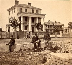 House where the Union officers were confined under fire, Broad St., Charleston, S.C., USA, US,