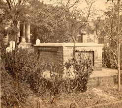 View of John C. Calhoun's Tomb, Charleston, S.C., USA, US, Vintage photography