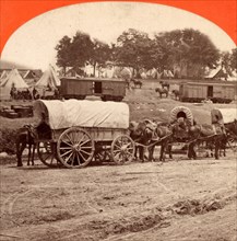 Savage Station, Va., June 27, 1862, USA, US, Vintage photography
