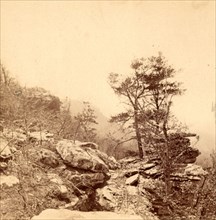 View on the top of Lookout Mountain, Tenn., US, USA, America, Vintage photography