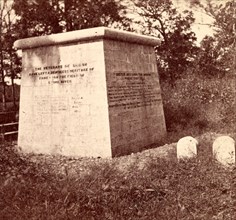 On the battlefield at Stone River, US, USA, America, Vintage photography