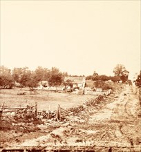 General Meade's Headquarters at Gettysburg, US, USA, America, Vintage photography