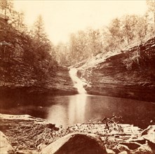 Lulu (i.e. Lula) Lake, on Lookout Mountain, US, USA, America, Vintage photography