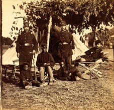 Contraband foreground, US, USA, America, Vintage photography