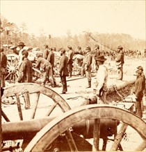 Fort Sumner, near Fair Oaks, Va., 1862, US, USA, America, Vintage photography
