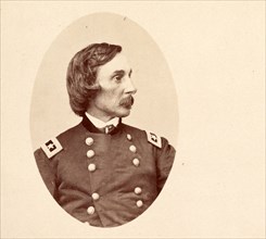 Gen. G. K. Warren, Commander of the Fifth Corps., US, USA, America, Vintage photography
