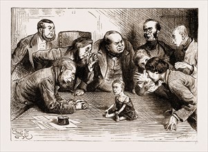 THE BOARD OF GUARDIANS TOOK A GOOD LOOK AT GINX'S BABY, 1876
