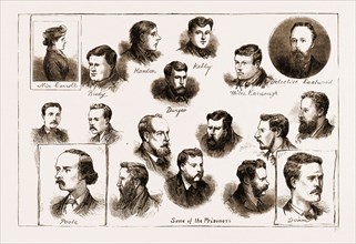 THE MURDER LEAGUE IN DUBLIN, IRELAND, 1881: SOME OF THE PRISONERS