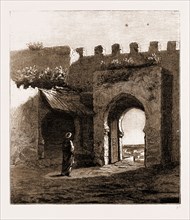 TANGIER, 1883: AN ARCHWAY