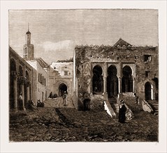 TANGIER, 1883: A COURTYARD