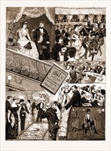A CHARITY BALL IN THE OPERA HOUSE, CAIRO, IN AID OF THE POOR OF ALEXANDRIA, EGYPT, 1883