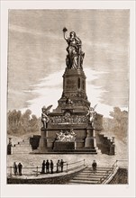THE GERMAN NATIONAL MONUMENT ON THE NIEDERWALD, 1883: THE GERMANIA STATUE