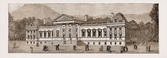 THE NEW HOUSE OF ASSEMBLY, CAPETOWN, SOUTH AFRICA, 1883: EXTERIOR