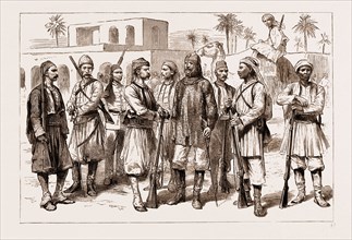 THE REBELLION IN THE SUDAN, 1883: SOME TYPES OF THE EXPEDITIONARY FORCE: Albanian Bashi Bazouk