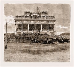 THE RACE COURSE, SHANGHAI, CHINA, 1883