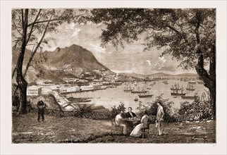 GENERAL VIEW OF VICTORIA, HONG KONG, 1883