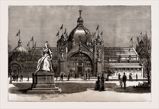 THE OPENING OF THE INTERNATIONAL EXHIBITION AT EDINBURGH BY PRINCE ALBERT VICTOR, UK, 1886: THE