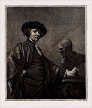 PORTRAIT OF SIR JOSHUA REYNOLDS, PAINTED BY HIMSELF, FOR THE COUNCIL ROOM OF THE ROYAL ACADEMY,
