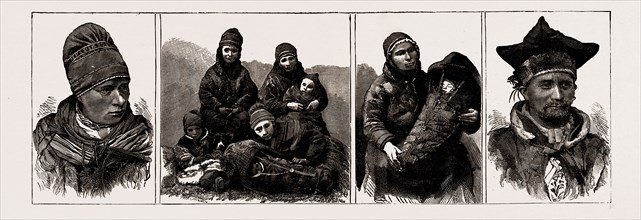 LAPPS AT TROMSODALEN, NORWAY, 1886