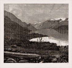 THE FOLGEFONDEN, FROM ULLENSVANG, HARDANGER, NORWAY, 1886