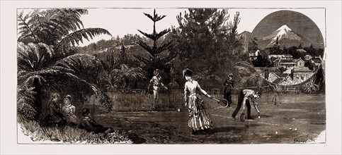 WINTER AT TARANAKI, NEW ZEALAND, 1886