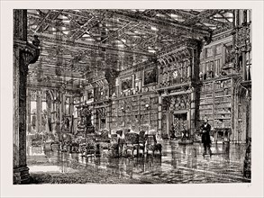 EATON HALL: THE LIBRARY, UK, 1886